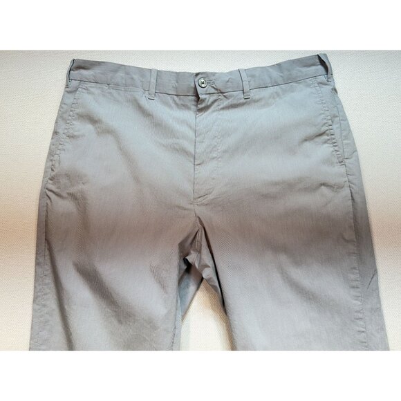 Polo Ralph Lauren Tailored Golf Pants Sze 36/30 Gray Checkered Flat Front Sports - Picture 6 of 15
